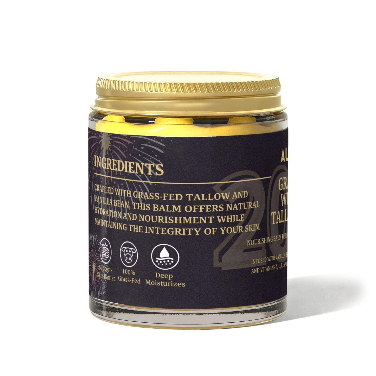 Manuka Honey Chamomile Tallow Body Balm – New Year Edition