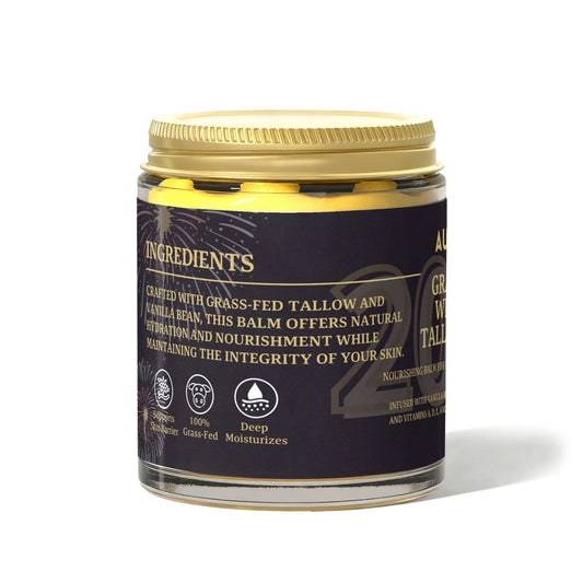 Manuka Honey Chamomile Tallow Body Balm – New Year Edition