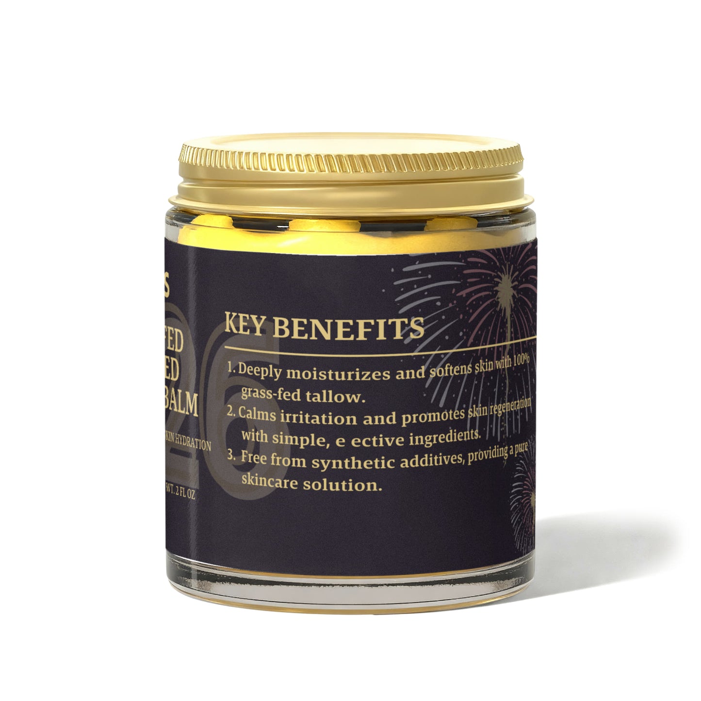 Manuka Honey Chamomile Tallow Body Balm – New Year Edition