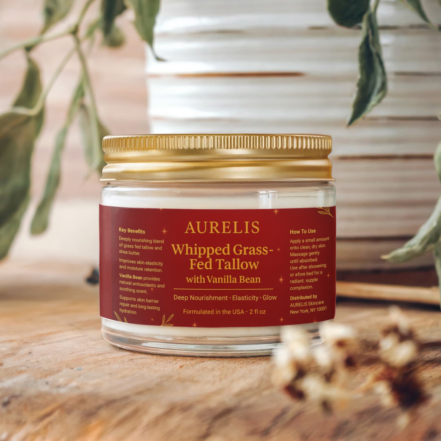 AURELIS Winter Glow Tallow Balm – Limited Holiday Edition